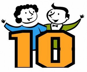 Couple, and the number ten
