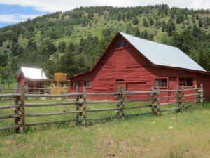 big red barn
