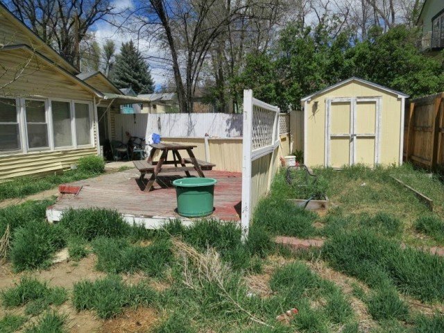 boulder rentals yard destroyed by dog